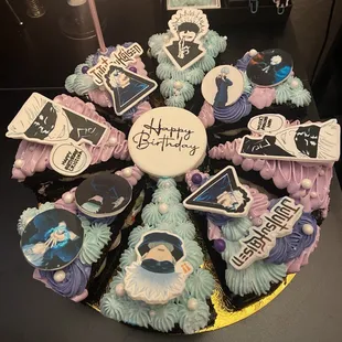 Gojo theme cake