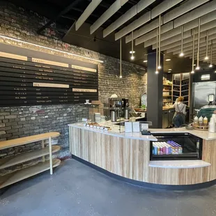 Coffee bar first and foremost.