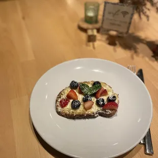 Ricotta Berry Toast