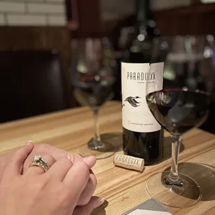 Amazing wine... hot date.... :-)