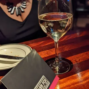 Glass of Moscato
