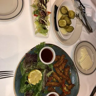 Calamari &amp; Ahi Tuna