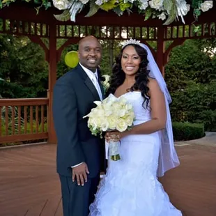 Lovely Bride and Handsome Groom