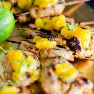 Delicious food beautifully presented.