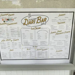 Updated menu 5/25/24