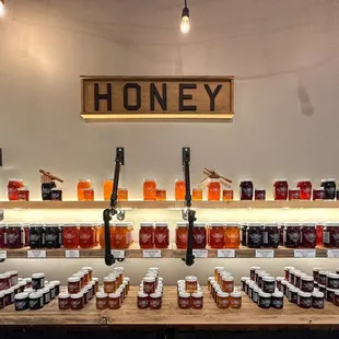 Unusual honeys. All were so good.