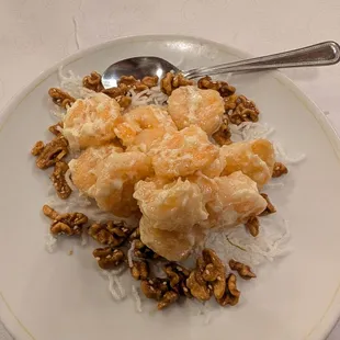 Honey Walnut Prawns