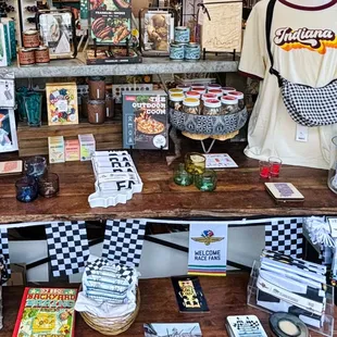 Race in and check out our checkered gifts and decor for your race day shenanigans!