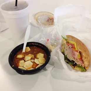 Chicken chili and 580