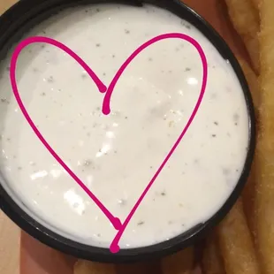 if you love ranch dressing- they got some good stuff here.