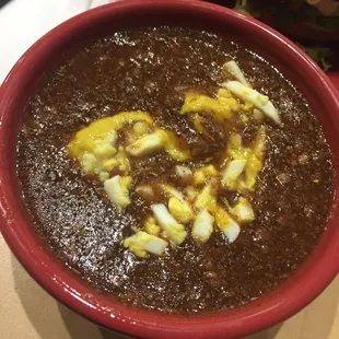 Mock turtle soup