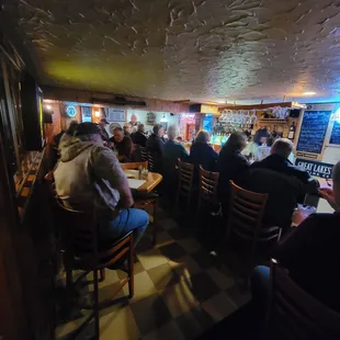 Absolutely packed with no masks, social distancing, or limited capacity during the ongoing COVID-19 pandemic