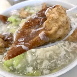 Thick Soup with Dun Dry Scallop & Chives