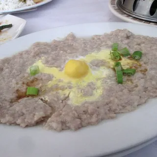 Steamed Pork Patty with Salted Fish