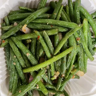 String Bean with Shredded Pork