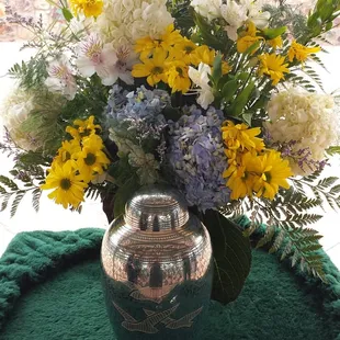 Silver Leaf Floral