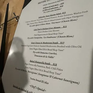 Menu /food January 2025