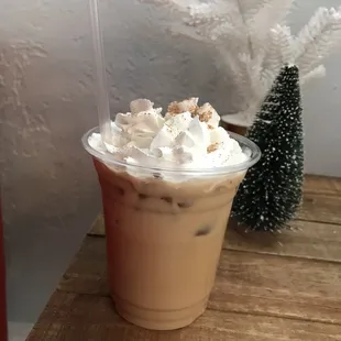 Iced Snickerdoodle Latte