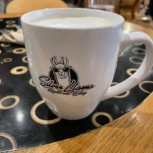 Spicy mocha latte