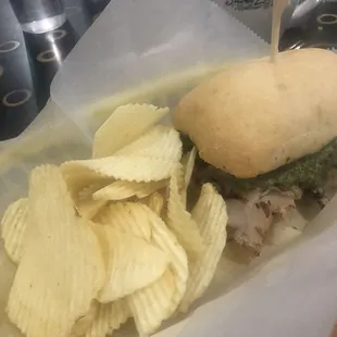 Turkey Pesto Sandwich