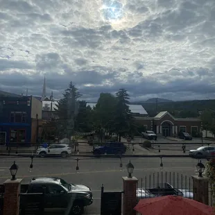 View from upstairs