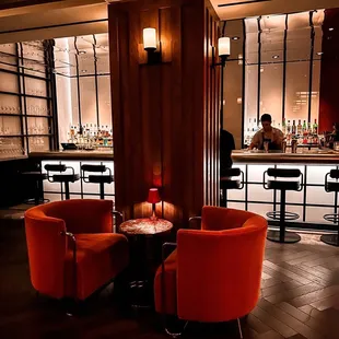 Bar area