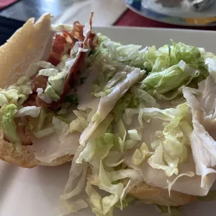 Georgetown sandwich with minimal meat