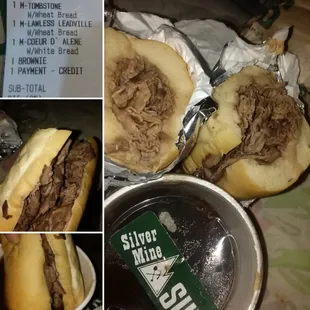 9~25~15 Oh i luv this, well the au jus..I could drink a pint of this...Hub really like this too