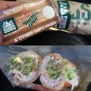 9~19~15 This place is off the Hook Dang Good!!! Love that they put a good amount of alfalfa sprouts in subs!