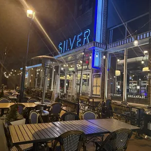 Outdoor seating