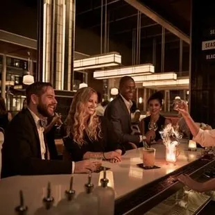 interior, sushi and sashimi