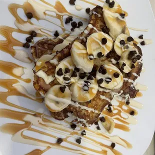 Banana Stuffed French Toast