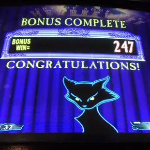 Hexbreaker Bonus Round. Thirteen cent wager.