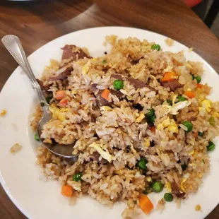 Beef fried rice