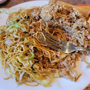 Chowmein fried rice