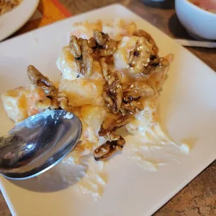 Honey walnut gross shrimp!