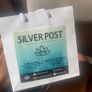 complimentary bag to hold my carnelian, unakite, and lapis lazuli