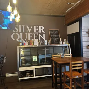 the interior of a restaurant