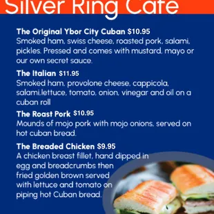 New Updated Menu 6/24