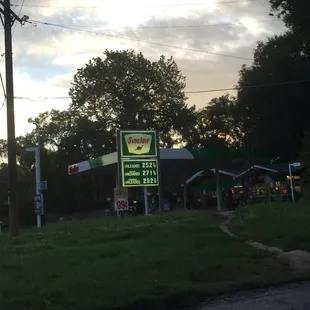 Gas station located next door!
