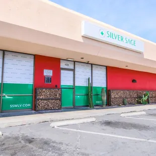 Cannabis storefront on Charleston and Decatur