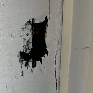 Hole in wall