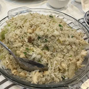 Salted FR02. Salty Fish and Chicken Fried Rice