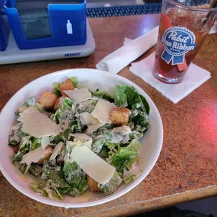 Ceasar salad, dinner size