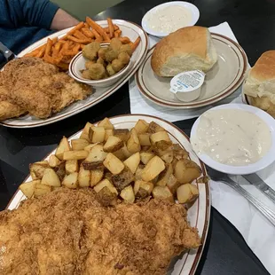 Chicken Fried Chicken 2 sides of your choice