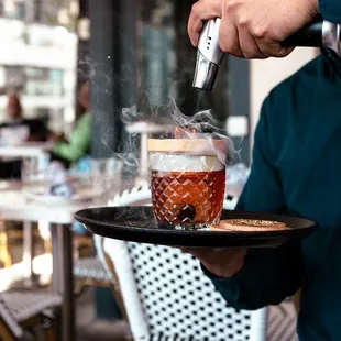 Old fashioned cherry cigar