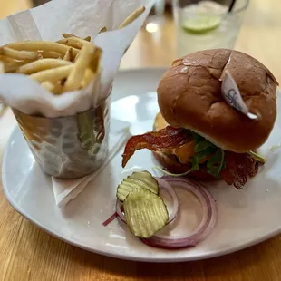 Smokehouse burger.