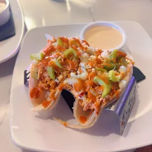 Buffalo Chicken Tacos
