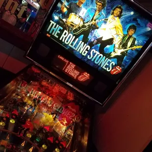 the rolling stones pinball machine