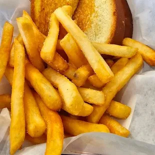 Ham and cheese and Side Of Fries